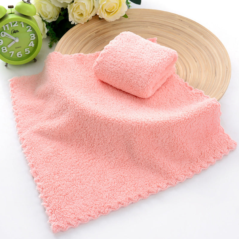 Absorbent face towel