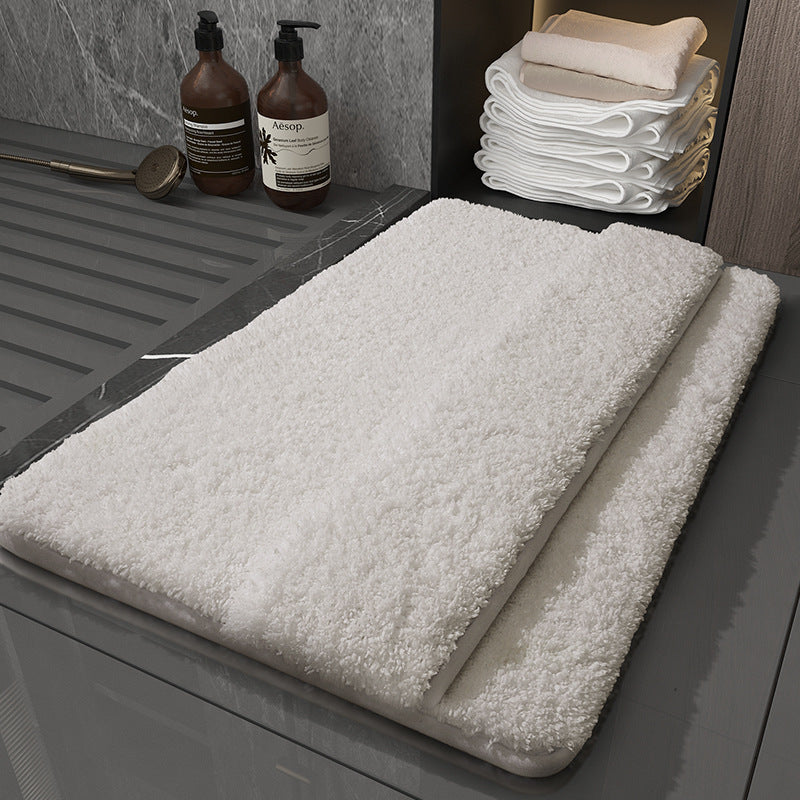 Absorbent floor MATS for household bathrooms