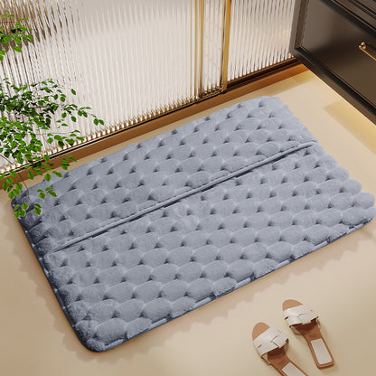 Absorbent floor MATS for household bathrooms