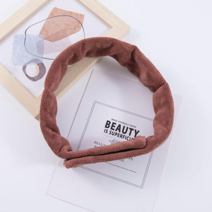 Absorbent Hairband for Salon and Facial Use