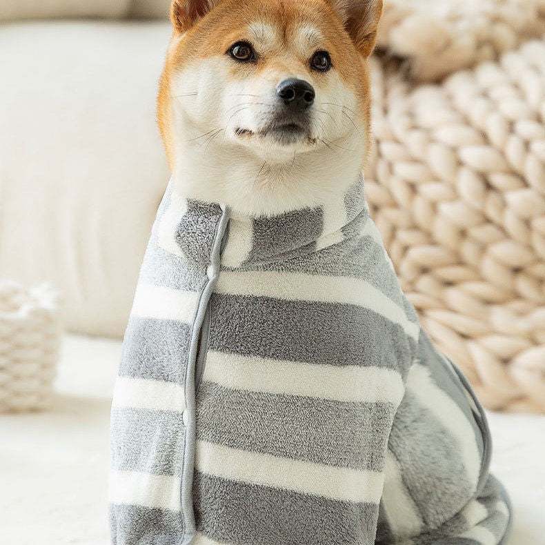 Absorbent Pet Bathrobe Towel