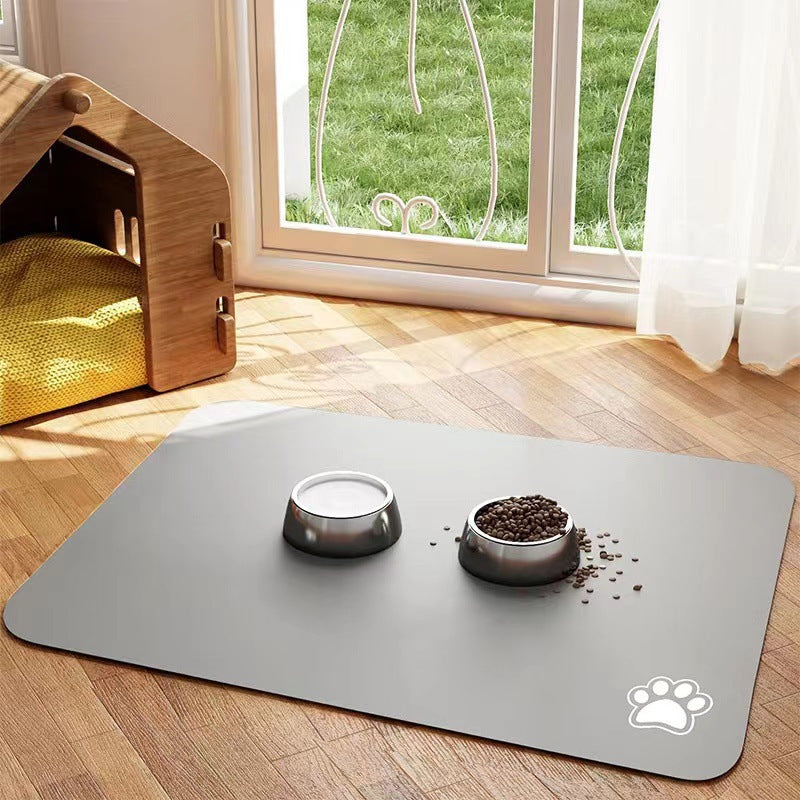 Absorbent Splash-proof Pet Feeding Mat