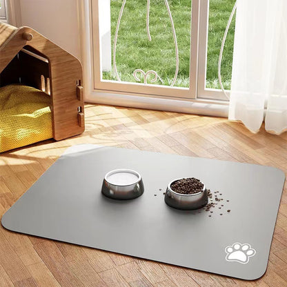 Absorbent Splash-proof Pet Feeding Mat