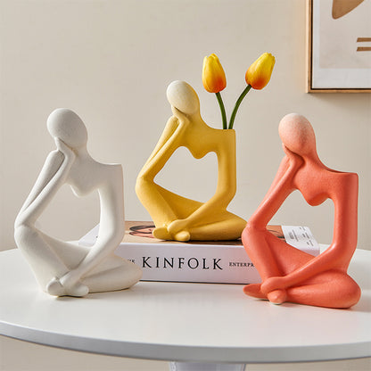 Abstract art creative vase ornaments