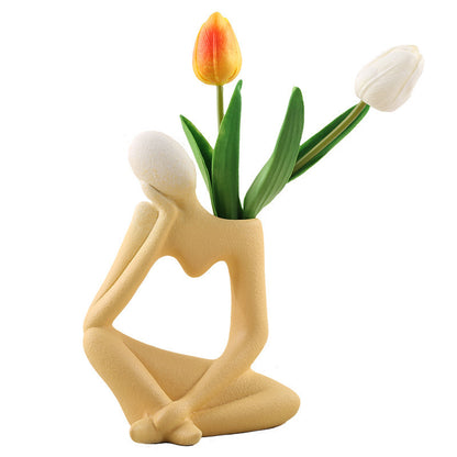 Abstract art creative vase ornaments