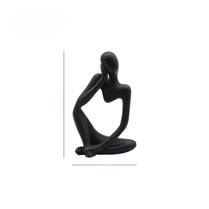 Abstract figurine sculpture