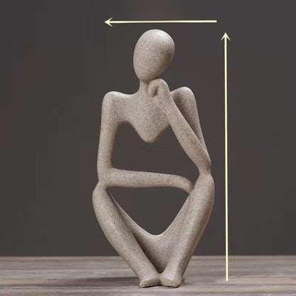 Abstract figurine sculpture