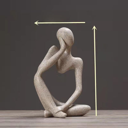 Abstract figurine sculpture