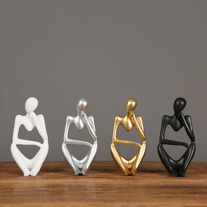 Abstract figurine sculpture