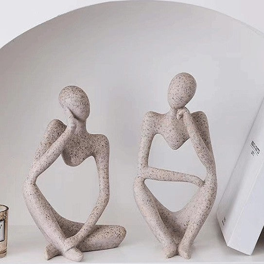Abstract figurine sculpture