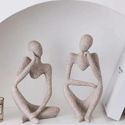 Abstract figurine sculpture