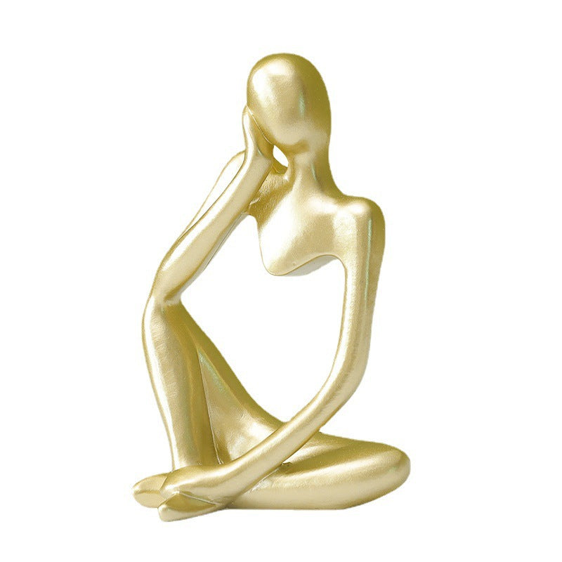 Abstract figurine sculpture