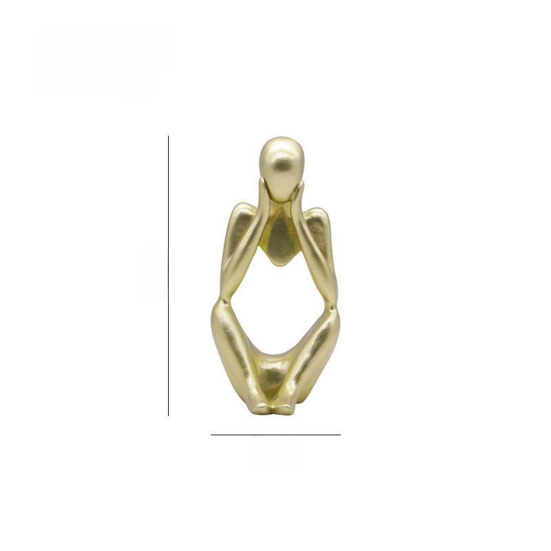 Abstract figurine sculpture