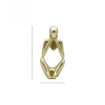 Abstract figurine sculpture