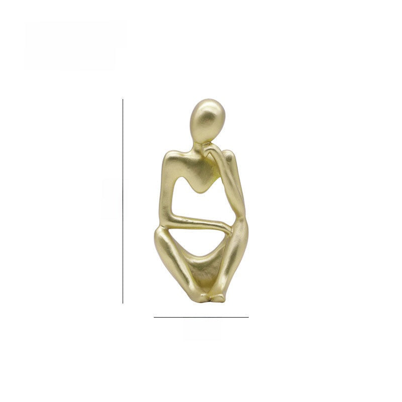 Abstract figurine sculpture