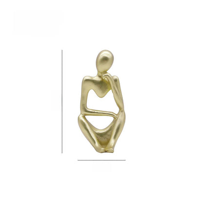 Abstract figurine sculpture