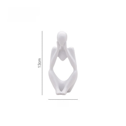 Abstract figurine sculpture