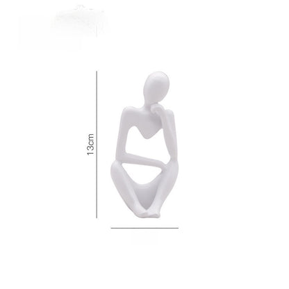 Abstract figurine sculpture