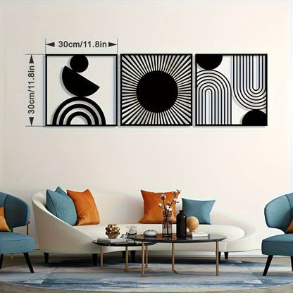 Abstract Human Shape Metal Wall Hanging Art