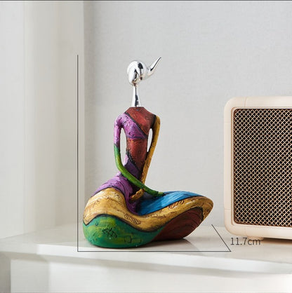 Abstract Resin Figurine Home Decor