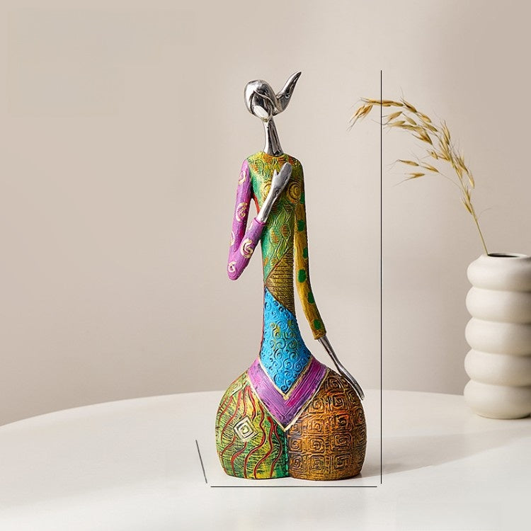 Abstract Resin Figurine Home Decor
