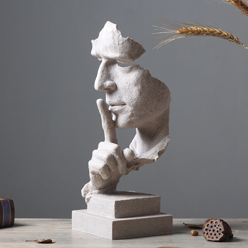 Abstract Resin Sculpture Ornament