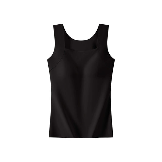 Comfortable Seamless Thermal Vest for Women One-Piece Design