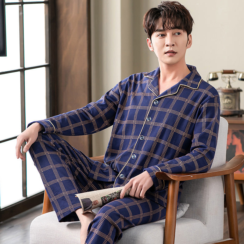 Dad Cardigan Can Be Worn Outside Homewear Suit Comfortable