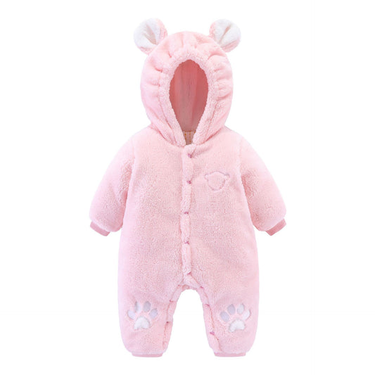 Newborn Baby Onesies Baby Clothes Quilted Romper Soft & Cozy