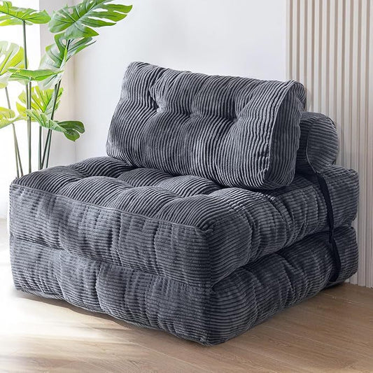 Foldable Fabric Sofa Bed for Stylish Comfort and Relaxation