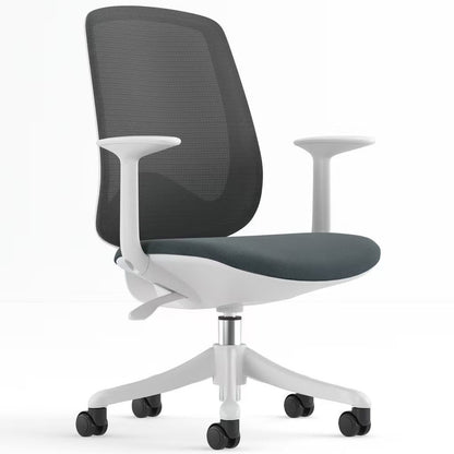 Mesh Office Chair Ergonomic with Rollers for Easy Movement