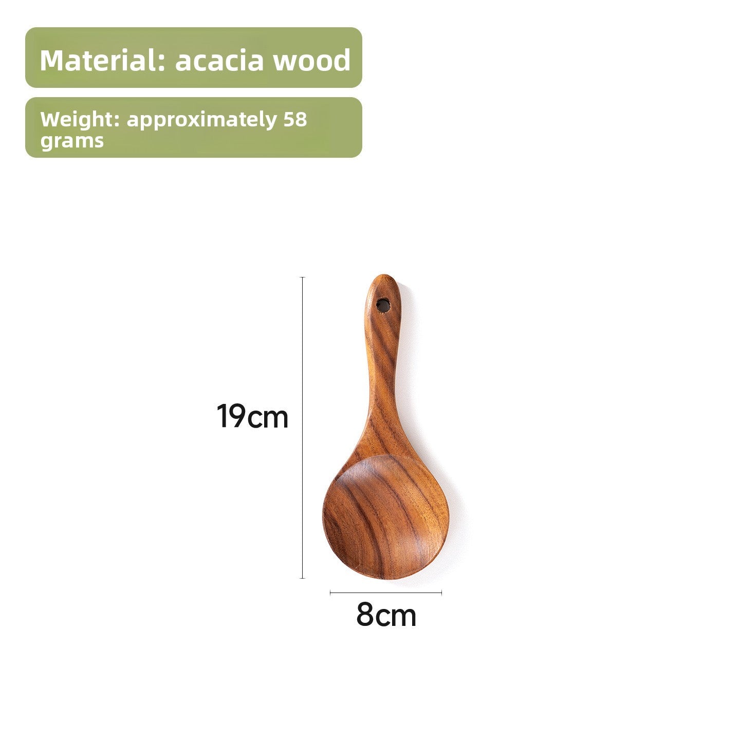 Acacia Wood Kitchen Utensil
