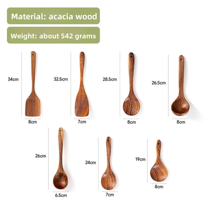 Acacia Wood Kitchen Utensil