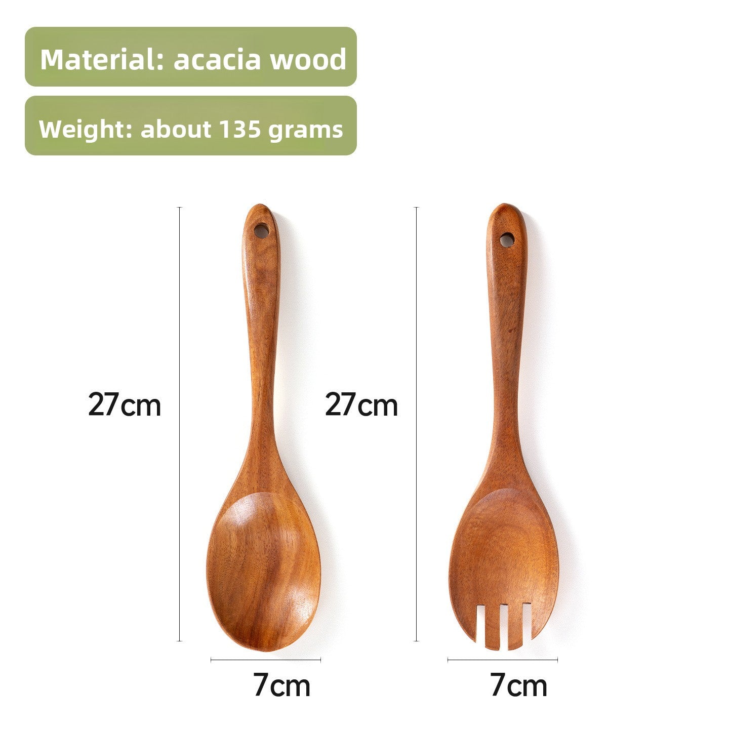 Acacia Wood Kitchen Utensil