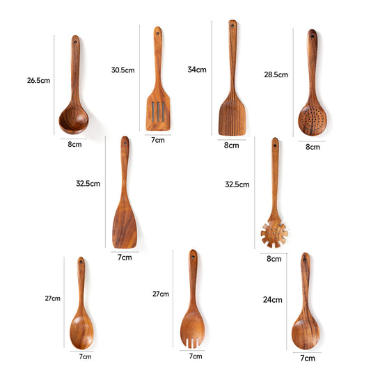 Acacia Wood Kitchen Utensil