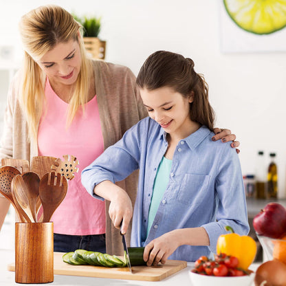 Acacia Wood Kitchen Utensil Set
