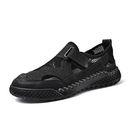 New Men’s Closed-Toe Sandals  Breathable Outdoor Casual