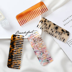 11.8x4.6cm Mermaid Acetate Comb