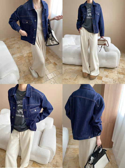 Acetate Tencel Denim Jacket