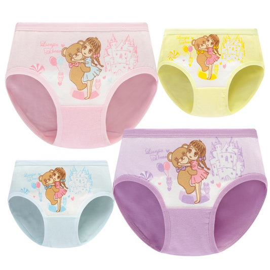 Buy Girls Children’s Cotton Underwear – Baby Briefs & Shorts Set