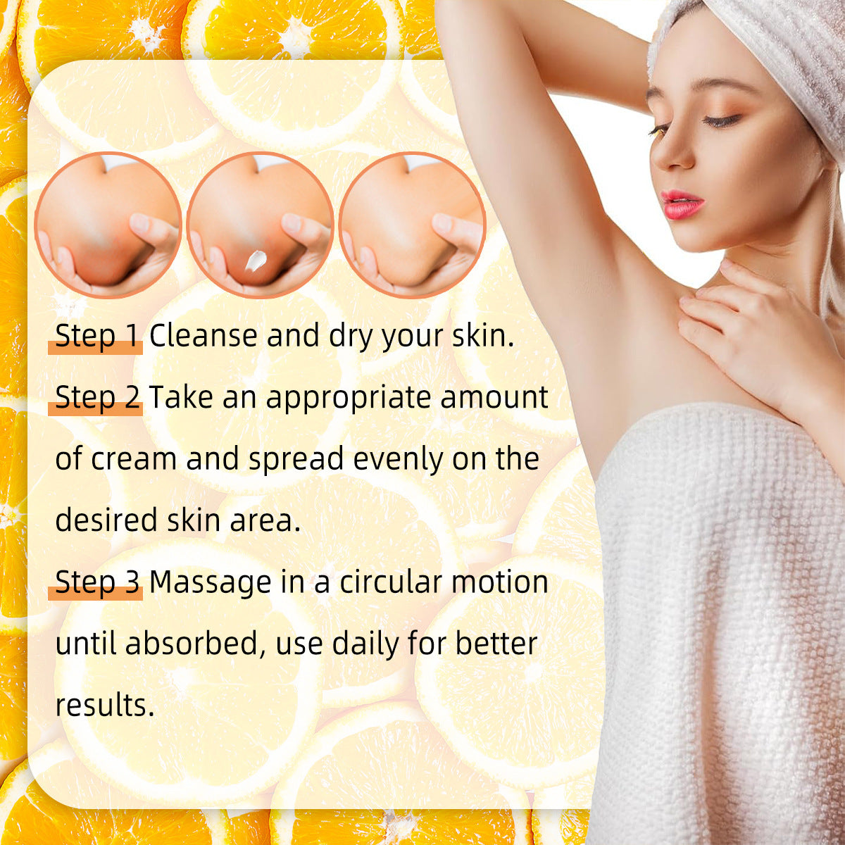 Acid Armpit Whitening Cream