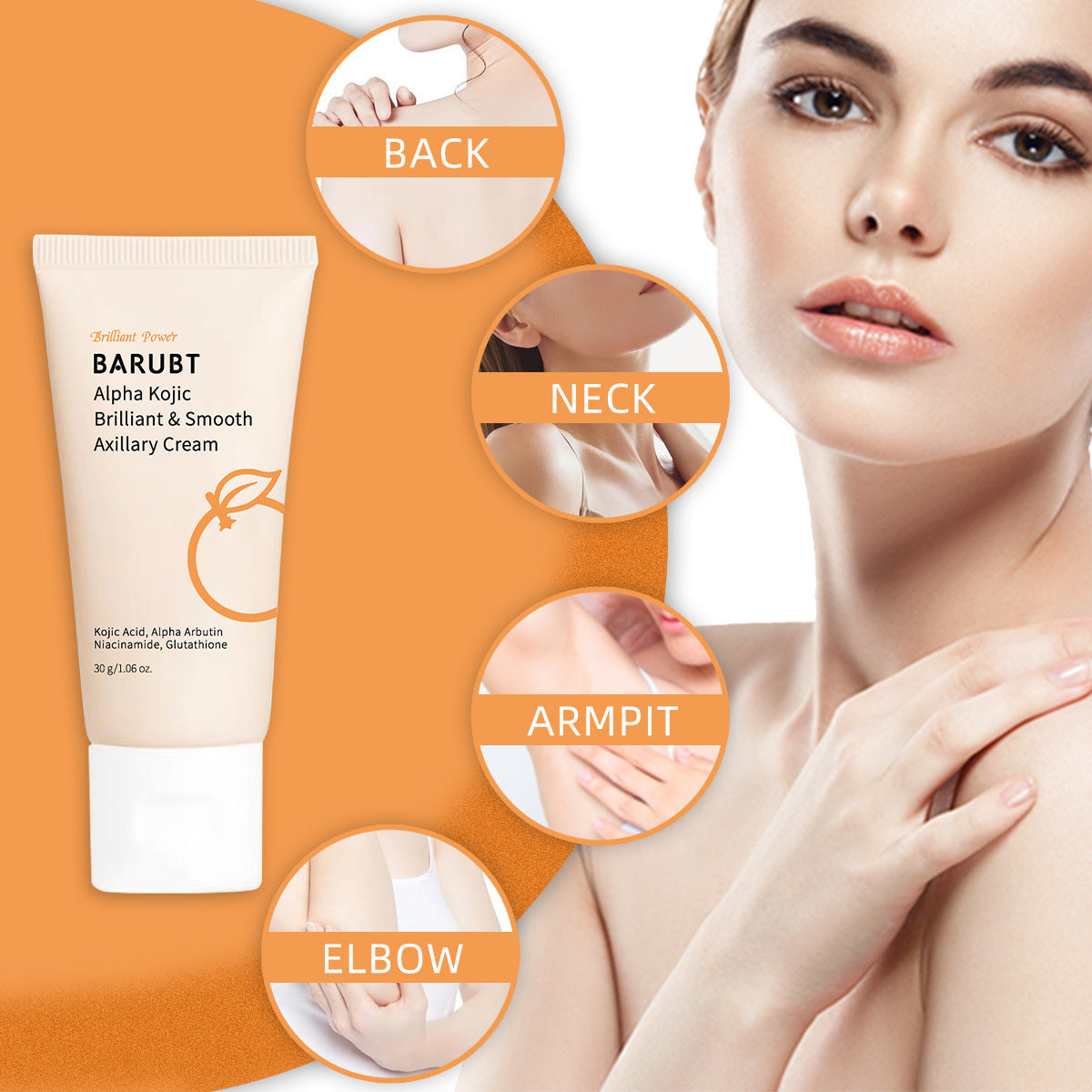 Acid Armpit Whitening Cream
