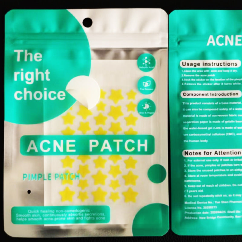 Acne patch hydrocolloid