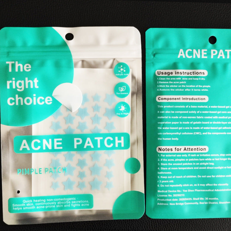 Acne patch hydrocolloid