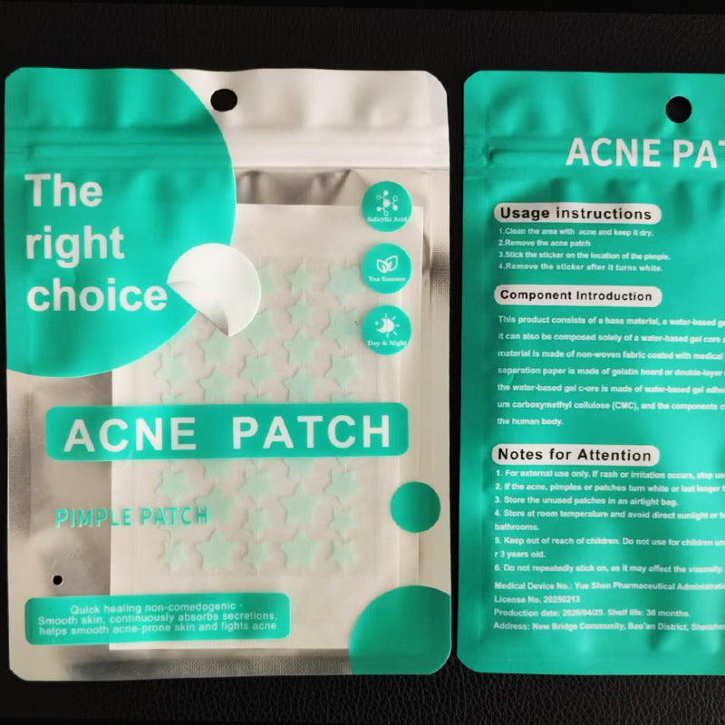 Acne patch hydrocolloid
