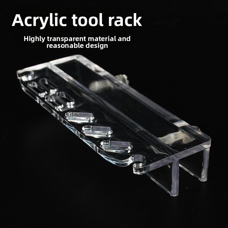 Acrylic Aquatic Tank Tool Organizer Rack