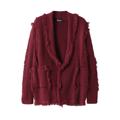 acrylic cardigan