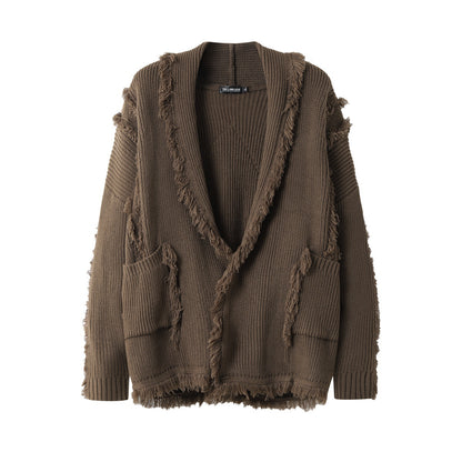 acrylic cardigan