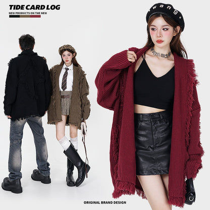 acrylic cardigan