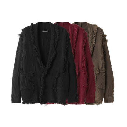acrylic cardigan